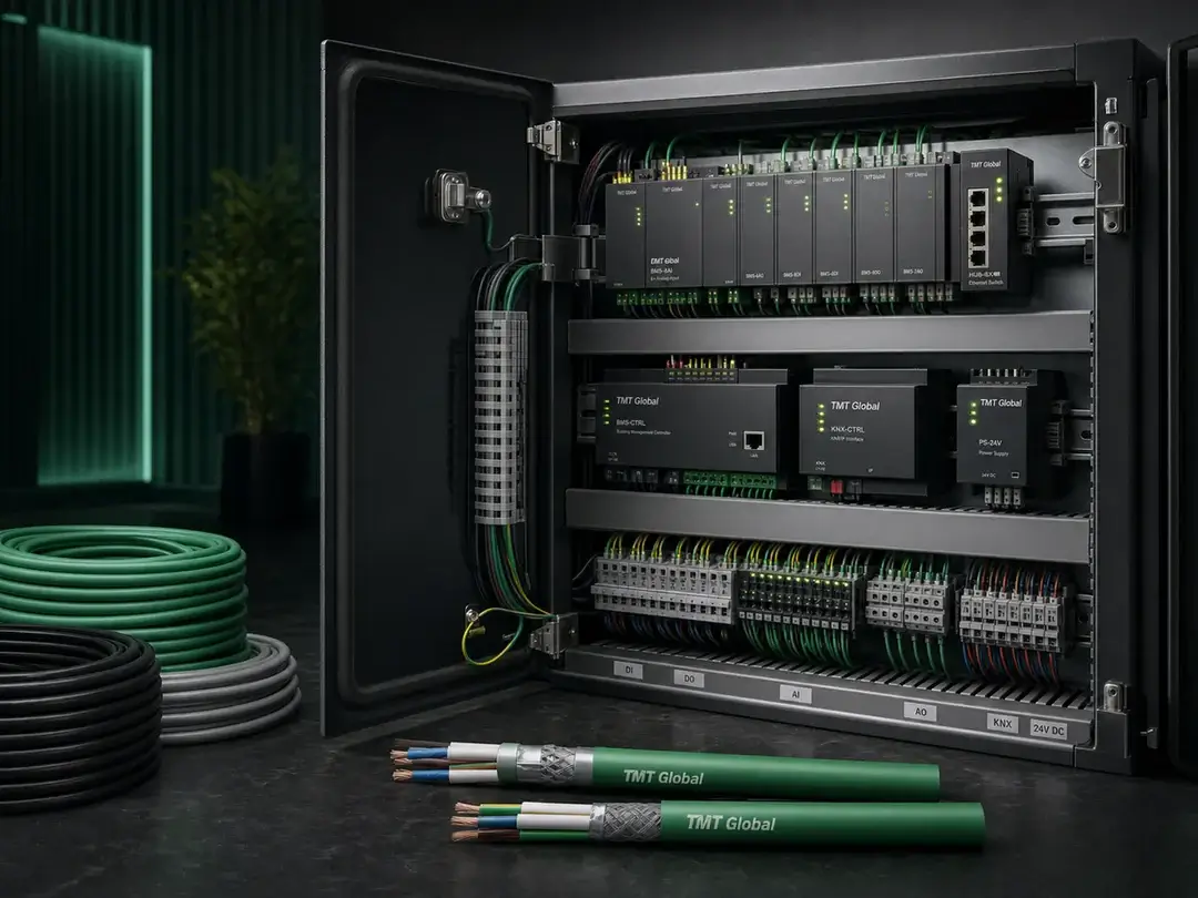 Home 8 TMT Global building automation equipment and control cables