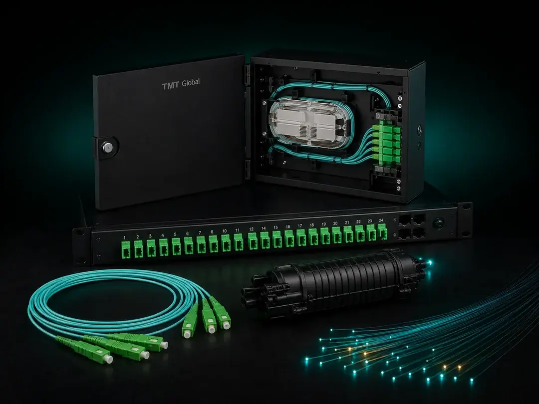 Home 3 TMT Global fibre optic cables and connectivity systems